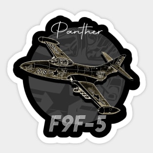 Grumman F9F Panthere Sticker